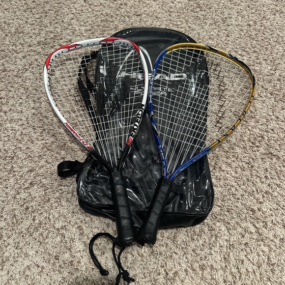 HEAD Ti BLAST Titanium Technology Total Racquetball Pack‎ 2 Rackets - Picture 3 of 6